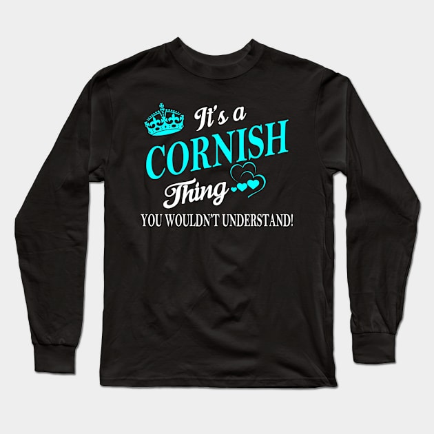 CORNISH Long Sleeve T-Shirt by Esssy